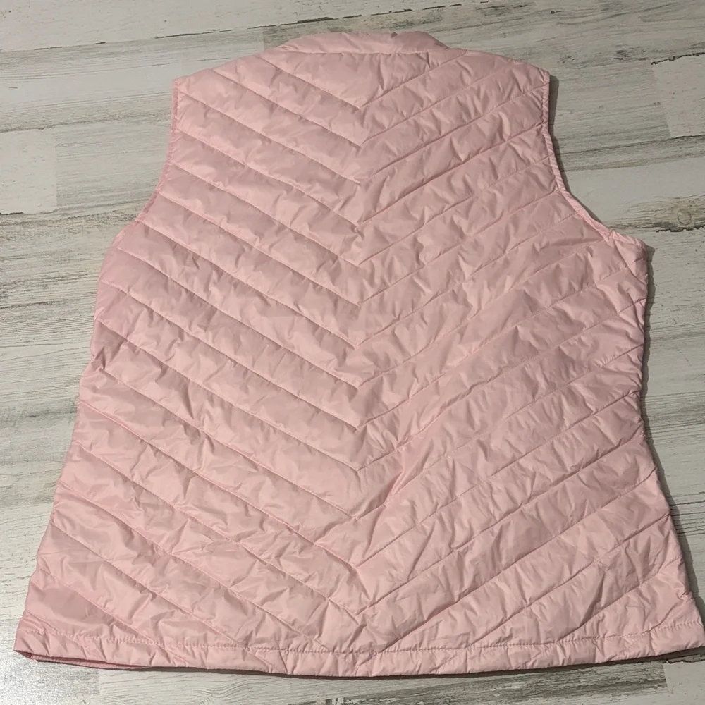 J McLaughlin Pink Lumi Puffer Vest Size XL - Picture 4 of 9